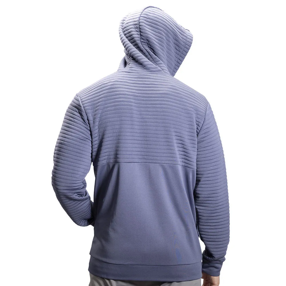 BAUER FLC 3D ADULT BLUE FULL ZIP HOODIE