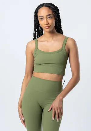 CloudRib™ Engage Bra Olive