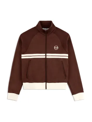 Miss Dallas Track Jacket- Deep Mahogany