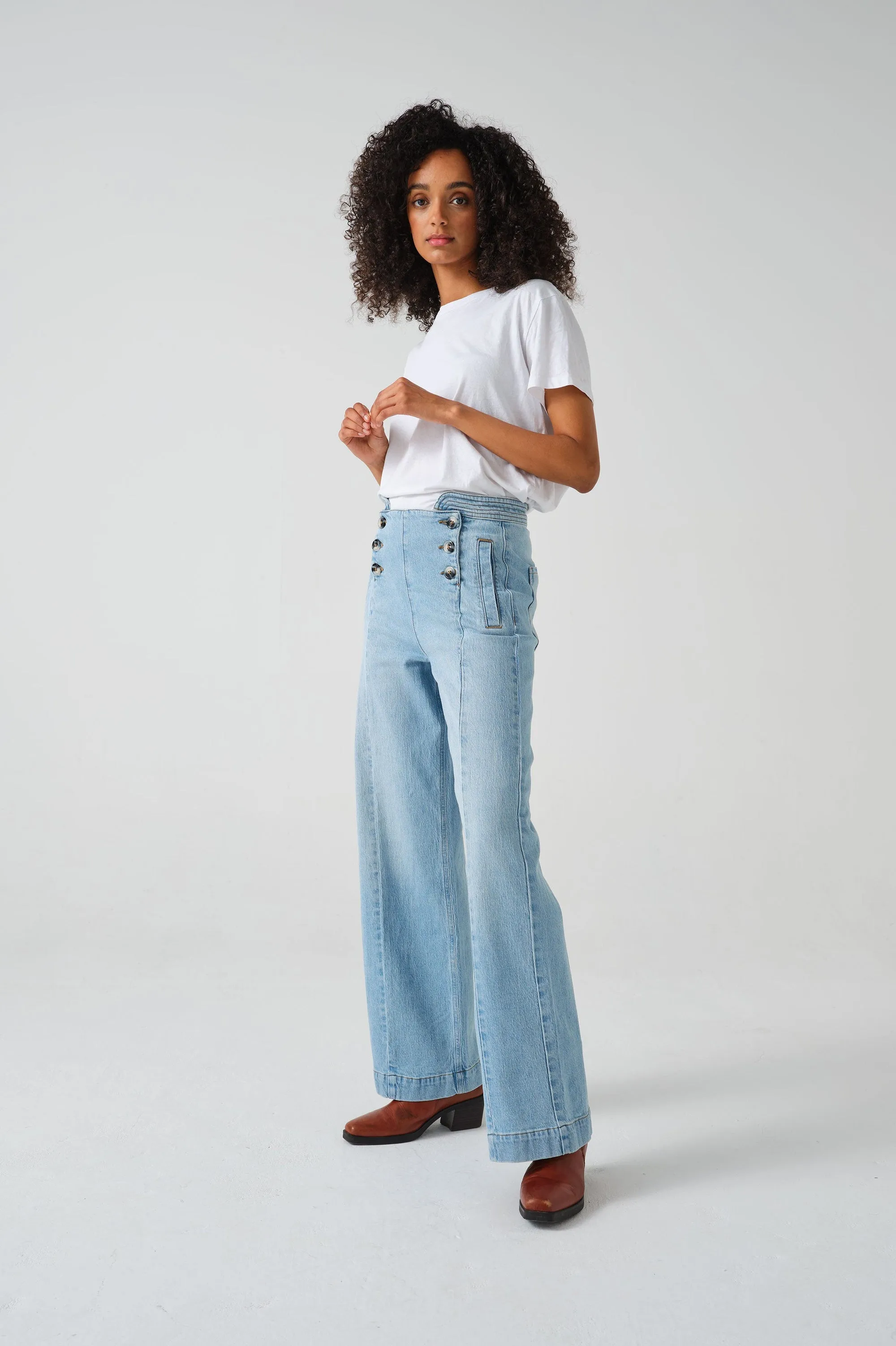 Seventy   Mochi Marie Jeans Oceanic Blue