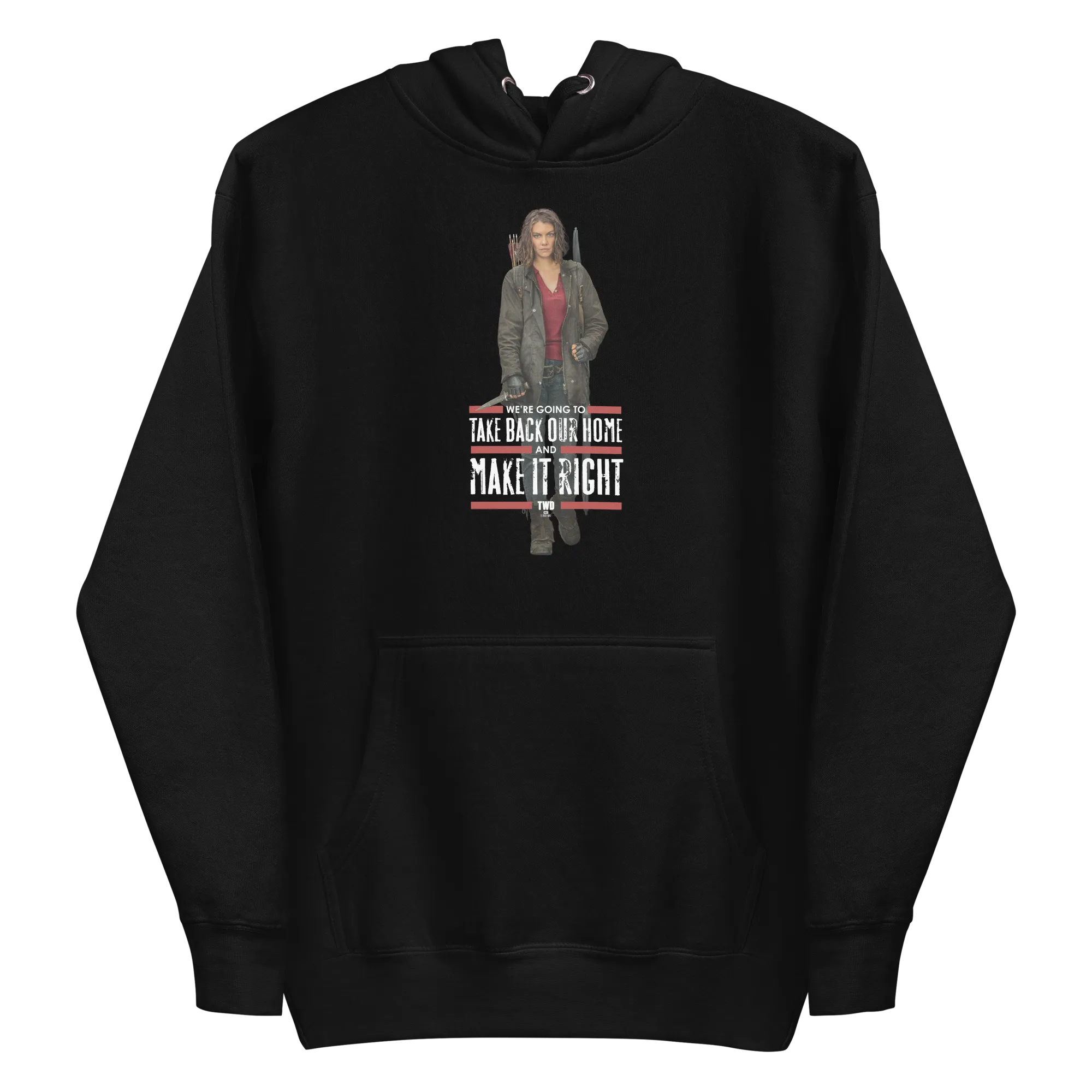 The Walking Dead Maggie Make It Right Unisex Premium Hoodie